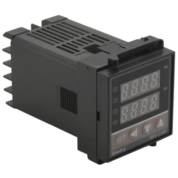 Цифровой регулятор температуры с несколькими входами REX-C100 Профессиональная сигнализация 0 ℃-1300 ℃ для электроэнергетики, химической промышленности