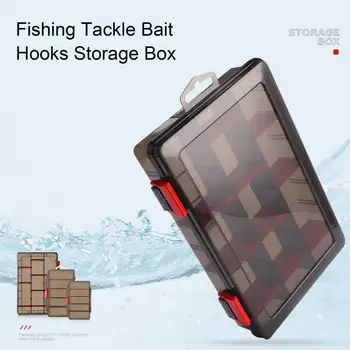 Полезная износостойкая Портативная коробка для хранения рыболовных снастей на открытом воздухе, рыболовные принадлежности, футляр для рыболовных инструментов, коробка для рыболовных приманок