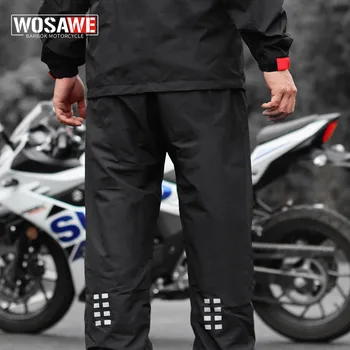 WOSAWE Сверхлегкие мужские /женские уличные непромокаемые непромокаемые штаны для езды на мотоцикле и велосипеде, непромокаемые штаны для велоспорта, пеших прогулок