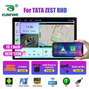 13,1-дюймовое автомобильное радио для TATA ZEST RHD Автомобильный DVD GPS-навигация Стерео Carplay 2 Din Центральный Мультимедийный Android Auto