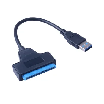 USB 3.0 на SATA 22-контактный 2,5-дюймовый драйвер жесткого диска, кабель-адаптер SSD, конвертер Сверхскоростной для компьютера, ПК, ноутбука