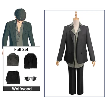 TRIGUN STAMPEDE Cos Wolfwood, косплей костюм, мужская анимационная одежда для выступлений, полный комплект костюмов для вечеринки на Хэллоуин