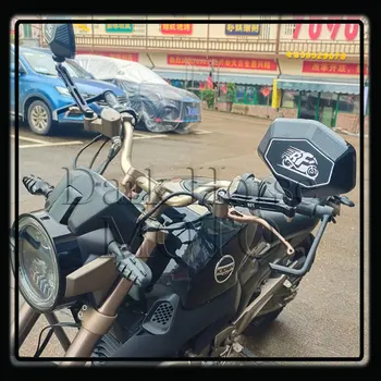 Зеркало заднего Вида Мотоцикла С Большим Полем Зрения, Сверхширокоугольный Модифицированный Отражатель ДЛЯ ZONTES ZT 125-G1 G1-125 155-G1 G1-155