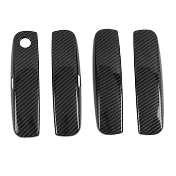 Автомобильная АБС-накладка из углеродного волокна для наружной боковой дверной ручки для Dodge Charger 2015-2020 Аксессуары