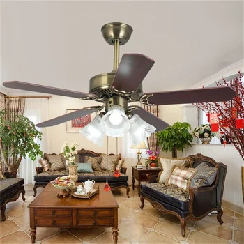 Потолочный вентилятор TEMAR, Современная простая лампа с прямым лезвием, с дистанционным управлением, светодиодная для домашней гостиной