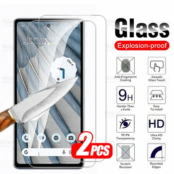Для Google Pixel 7A Glass 2шт Протектор Экрана Из закаленного Стекла Googl Pixel7a 7 A A7 5G 6,1 