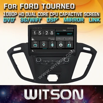 Автомобильное радио WITSON dvd gps для автомобильной аудиосистемы FORD TOURNEO с емкостным экраном 1080P DSP WiFi/3G/DVR (опционально)