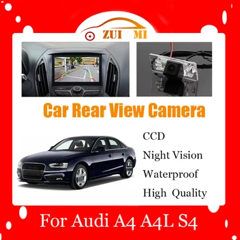 Автоматическая камера заднего вида для Audi A4 A4L S4 RS4 2013 ~ 2015 CCD Full HD Резервная парковочная камера ночного видения