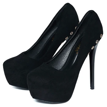 Водонепроницаемые туфли-лодочки на высоком каблуке, обувь для ночного клуба Princess Walk Show, женские туфли на очень высоком каблуке 14 см