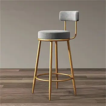 Свадебные обеденные стулья для гостиной, роскошный современный металлический бар, Японский Дизайнерский шезлонг, мебель Nordic Sillas
