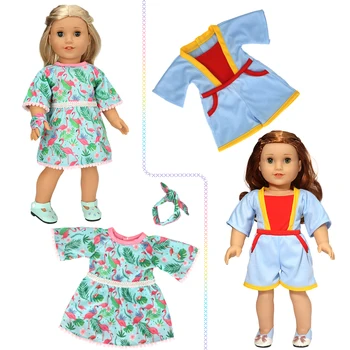 Подходит для кукол 43-45 см для новорожденных и американских кукол, платьев, юбок, комплектов подтяжек, подарков для девочек