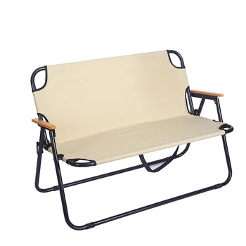 Открытый Портативный ультралегкий стул для семейного пикника на пляже на 2 персоны, походный стул, складной стул для отдыха с двойной спинкой