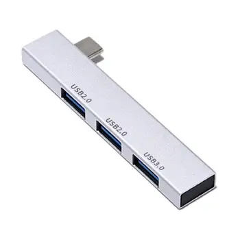 Высокоскоростная передача данных от высокопрочного разветвителя Type-C к USB-концентратору Компьютерные аксессуары