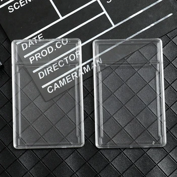 Прозрачные загрузчики из ПВХ, защитные рукава для коллекционной торговли, слот для баскетбольных спортивных карточек, футляр для игровых карточек 35PT
