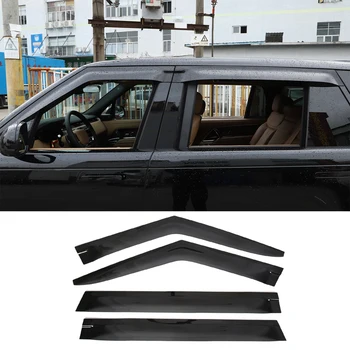Дефлектор бокового стекла Наружный Защитный козырек от ветра и дождя для Land Rover Range Rover Vogue 2023