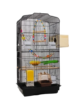 Роскошная Клетка для попугая Wren Myna Тигровая шкура Xuanfeng Пион Птичья клетка Большая Клетка для разведения птиц Птичники