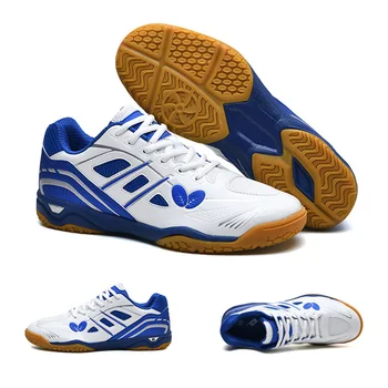 TaoBo Размер 30-45 Профессиональная обувь для настольного тенниса для взрослых, детская обувь для бадминтона, светло-голубая Дышащая женская спортивная обувь для тренировок на открытом воздухе