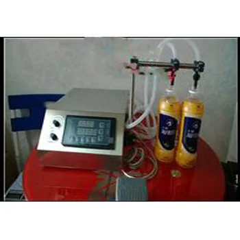 Новая машина для розлива жидкости с шестеренчатым насосом (3-4000 мл) для духов, масла, сока, воды, соуса, молока