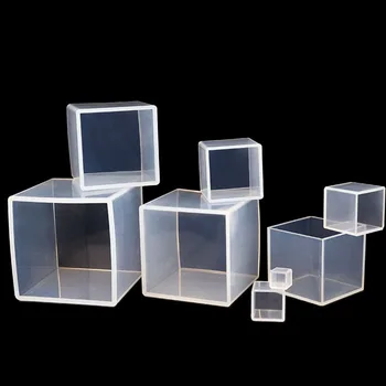 1,5 см-10 см Форма для литья из смолы, Прозрачный Квадратный Куб, Подставка для дисплея, Силиконовая Эпоксидная форма, Формы для изготовления свечей и мыла ручной работы, формы для рукоделия