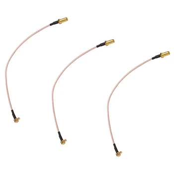 Переходный кабель LUDA 3X MCX от мужчины к женщине SMA RG316 с Косичкой с Низкими потерями 21 см/8,3 дюйма