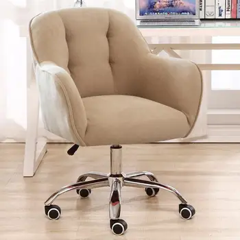 Удобное компьютерное кресло из домашней ткани, сидячее кресло для толстой девушки, подъемное кресло, якорь интернет-знаменитости, домашнее кресло