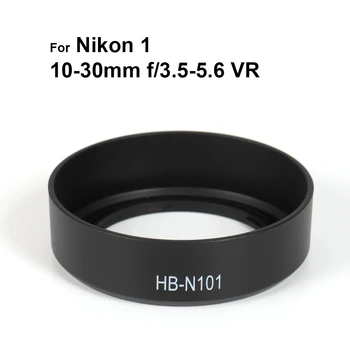 HB-N101 для объектива Nikon 1 10-30 мм f/3.5-5.6 VR Черная Пластиковая Байонетная бленда