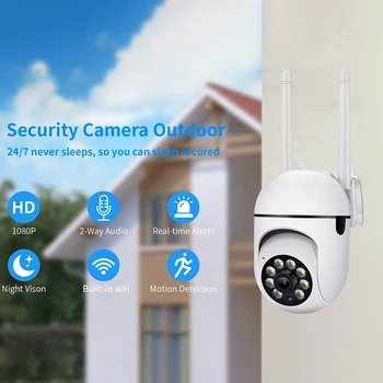 2.4 G WiFi Surval Камера Безопасности CCTV IP-Безопасность Двухстороннее Аудио 2MP 1080P HD IP-камера 360 Вращающаяся Камера В помещении