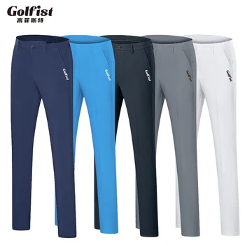 Мужские спортивные брюки Golfist Golf Дышащие Быстросохнущие Высокоэластичные облегающие брюки для гольфа, теннисные спортивные брюки
