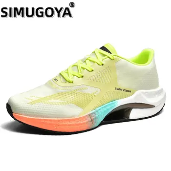 SIMUGOYA/ Весенне-летняя обувь для любителей бега с дышащей сетчатой поверхностью, мужская и женская обувь для попкорна, повседневная обувь, кроссовки для мужчин