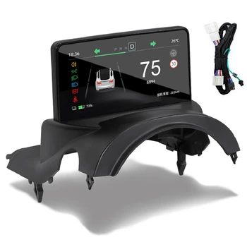 Дисплей HUD с диагональю 5,16 дюйма, дисплей зарядки указателя поворота IPS-экрана для ЖК-дисплея скорости Tesla Model 3 Model Y.