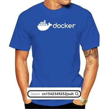 Мужская футболка с коротким рукавом Docker White Edition С Логотипом Унисекс, Женская футболка