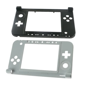 Для 3DS XL Сменная Шарнирная деталь Черная Матовая Нижняя Середина корпуса shell