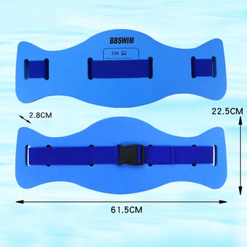 Пояс для занятий аквааэробикой на открытом воздухе Float Belt 1 шт 120 г 61,5x22,5 см Фитнес-инструмент Мягкие тренажеры для плавания