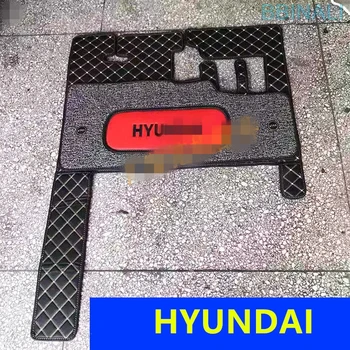 Для Hyundai 60-7 60-9 150 210 Вт Коврик для пола кабины экскаватора, двойной коврик для пола, прочные качественные аксессуары для экскаватора