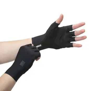 Велосипедные перчатки YKYWBIKE, велосипедные перчатки MTB, спортивные велосипедные перчатки с полупальцами, мужские Женские дышащие противоударные перчатки
