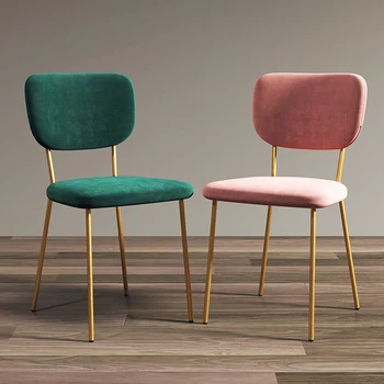 Дизайнерские обеденные стулья в скандинавском стиле, гостиная, современная Золотая спальня, кухня, стулья для столовой, дизайнерская мебель для библиотеки Silla Ratan