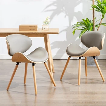 Современные дизайнерские обеденные стулья в скандинавском стиле, Переносные кофейные Эргономичные обеденные стулья для гостиной, мебель для дома Sandalye