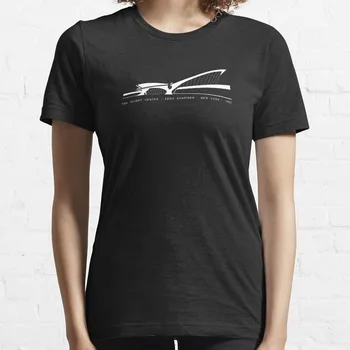 Футболка TWA Flight Center Saarinen Architecture, летняя женская одежда, футболка оверсайз
