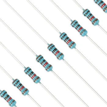 Комплект металлических Пленочных Резисторов мощностью 1/4 Вт 30 значений 300 Штук по 10 Ом ~ 1 М Ом Комплект Высокоточных резисторов промежуточной частоты мощностью 1/4 Вт