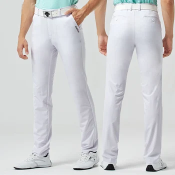 Брюки для гольфа, мужские летние сухие дышащие длинные брюки для гольфа, мужская одежда для гольфа, спортивные брюки для отдыха на открытом воздухе, качественная одежда для гольфа