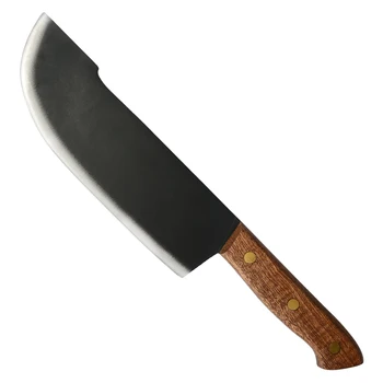 XYj 8-дюймовый кухонный нож из нержавеющей стали, Ножи шеф-повара, столовые приборы, нож для разделки мяса, фруктов, нож для нарезки с деревянной ручкой
