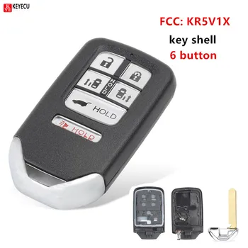 Keyecu Новая Замена Дистанционного Ключа Shell Fob 6 Кнопка для Honda Odyssey 2014 2015 2016 2017 FCC: KR5V1X
