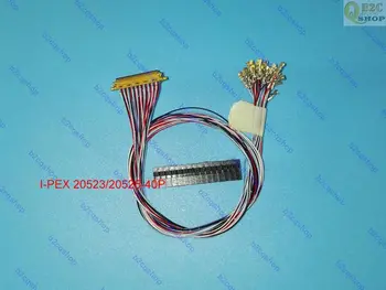 Кабель I-PEX 20523/20525-40P с шагом 0,4 мм, 40-контактный ЖК-экран LVDS EDP, кабель для подключения к DuPont