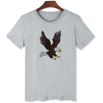 Элегантная и красивая футболка с белоголовым орлом, популярная мужская уличная футболка в Америке, удобная рубашка премиум-бренда B1-45