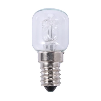 Высокотемпературная лампа E14 500 градусов 25 Вт Галогенная лампа для пузырьковой печи E14 250 В 25 Вт Кварцевая лампа