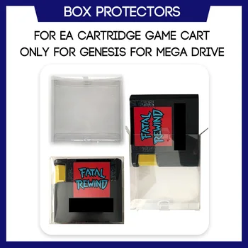 Защитная коробка для картриджа EA Только для Genesis для игры Mega Drive EA Cart Пластиковый прозрачный чехол