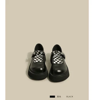 2023 Г., Простые резиновые Однотонные Туфли-лодочки из Искусственной кожи с низким берцем на среднем каблуке С Круглым Носком И Мелким Носком, Женская обувь в стиле 