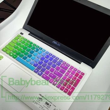 15-дюймовый Защитный Чехол Клавиатуры Ноутбука для Asus X550D X550DP X550LC X550ZE X550JK X550C X550J K550J K550D K550L K550V