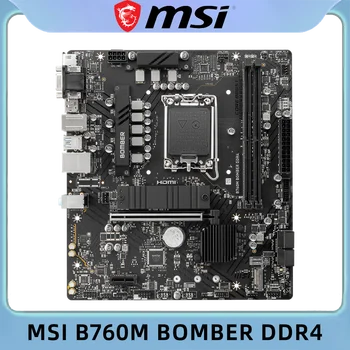 Игровая материнская плата MSI B760M BOMBER DDR4 MATX PC LGA 1700 Intel B760