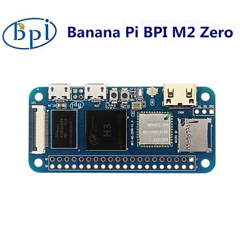 Banana Pi M2 Zero BPI-M2 Плата разработки Alliwnner H3 Cortex-A7 Одноплатный Четырехъядерный ПК WIFI BT, аналогичный Raspberry Pi Zero